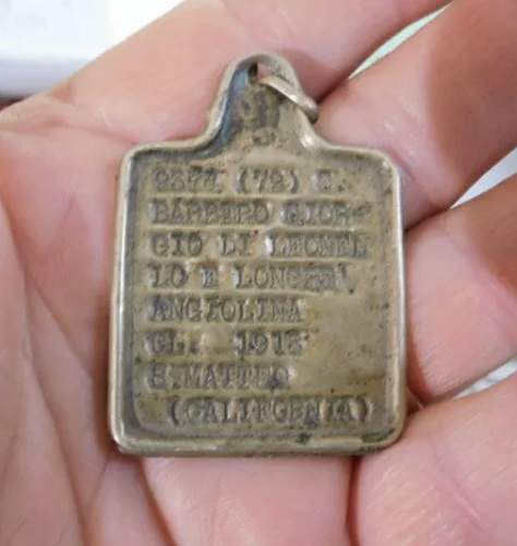 Italian Dog Tag