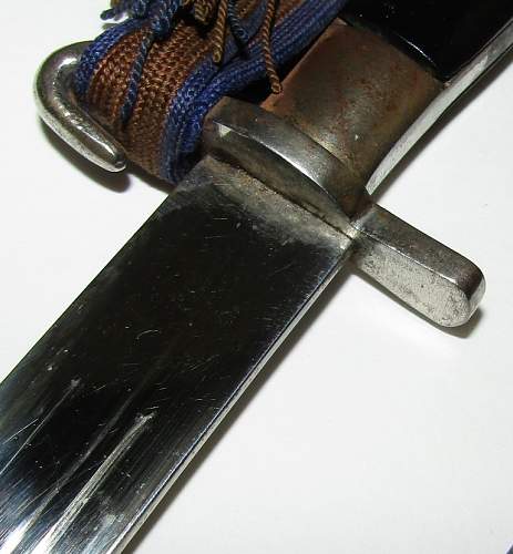 Unusual Italian WW2 Italian Fighting/Boot Knife