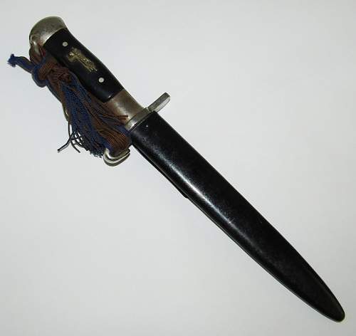 Unusual Italian WW2 Italian Fighting/Boot Knife