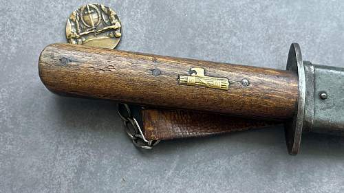 knife Kampfmesser Modell 1917&quot; with emblem MVSN