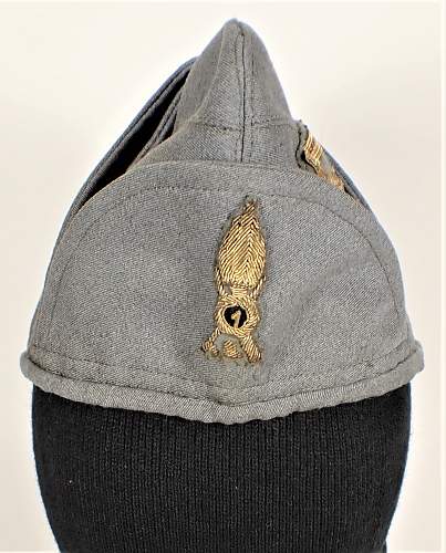 Italian 1st Armored Regiment Colonel’s Bustina Field Cap