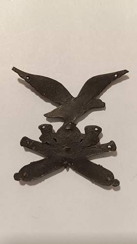 Alpine artillery badge