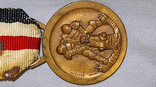 WWII  Italian German African campaign medal