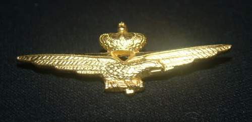 Regia Aeronautica Pilot Wings