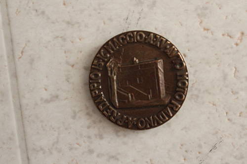 federazione fasci di combattimento coin medal Does anyone know what this is