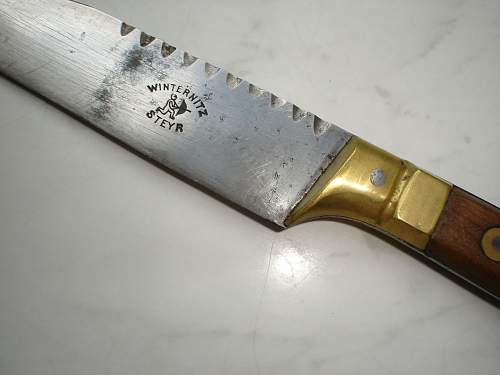 WWII knife brought back from Italy?