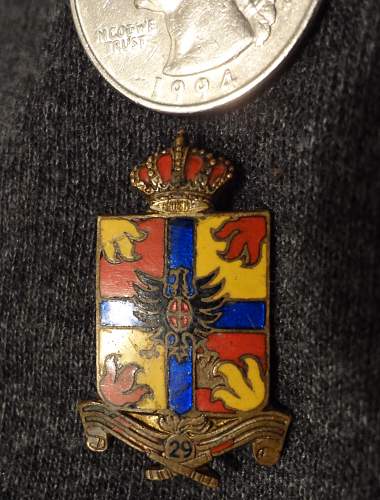 29th artillery insignia?