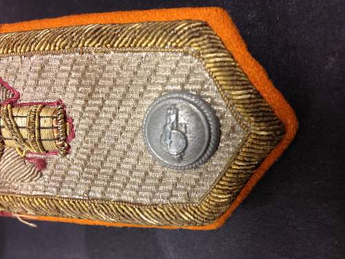 Bullion Italian Shoulder Board???