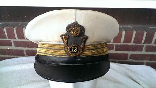 Italian Captian Summer Visor Hat