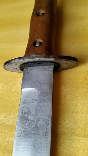 M 39 assault troops knife