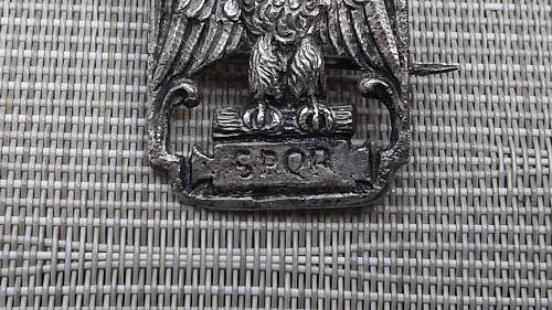 Italian Cap Badge ??