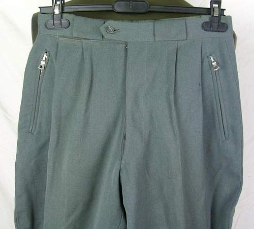 Italian made German officer trousers?