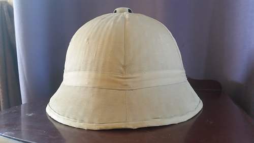 Is This A Wartime Tropical Hat?