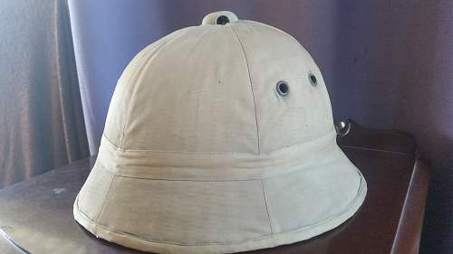 Is This A Wartime Tropical Hat?