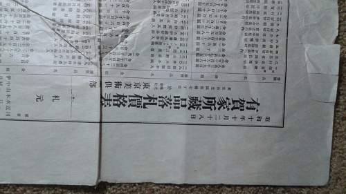 Japanese Paper Document? Translation Help Please