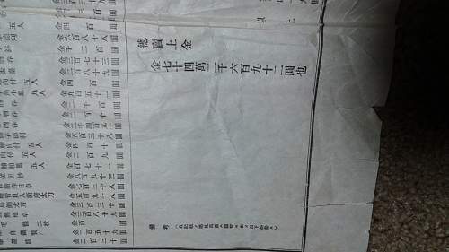 Japanese Paper Document? Translation Help Please