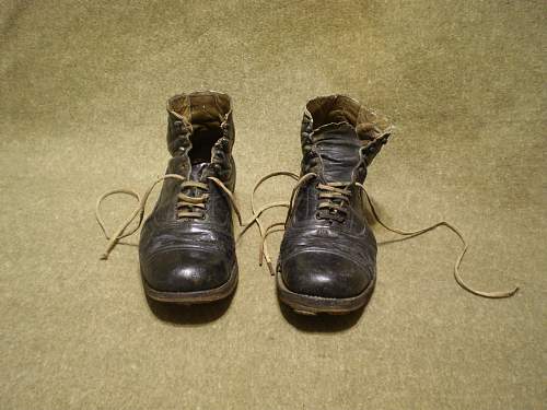 Imperial Japanese Navy Officer ankle boots