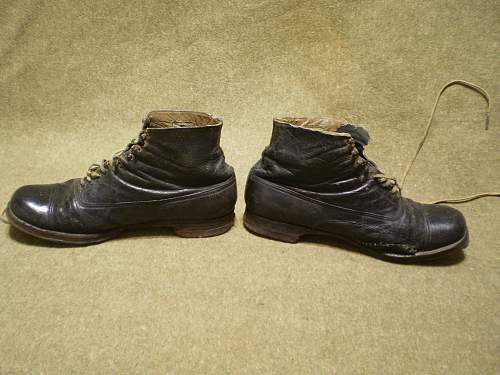 Imperial Japanese Navy Officer ankle boots