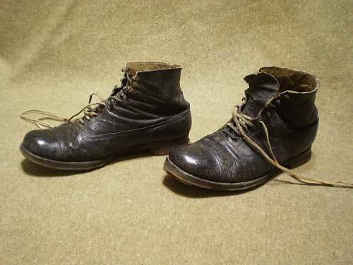 Imperial Japanese Navy Officer ankle boots