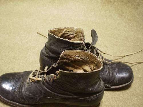 Imperial Japanese Navy Officer ankle boots