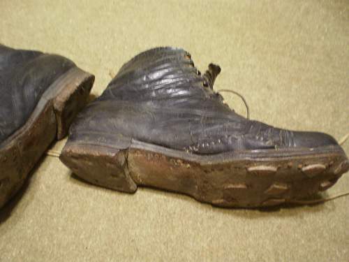 Imperial Japanese Navy Officer ankle boots