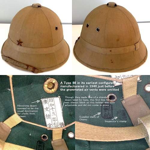 The Evolution of the Japanese Imperial Army Sun Helmet (1915-1945)