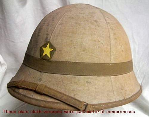 The Evolution of the Japanese Imperial Army Sun Helmet (1915-1945)