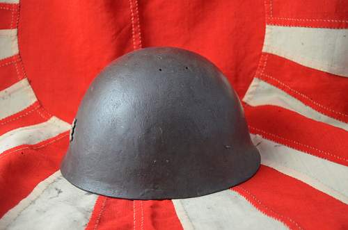 Japanese heavy shipboard helmet