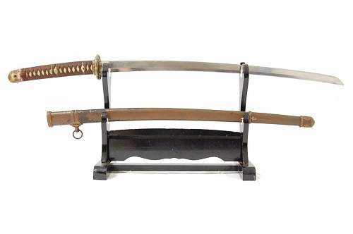 WWII Japanese Samurai Sword SHIN GUNTO (1943 by Seki Showa Swordsmith Kiyomiya )