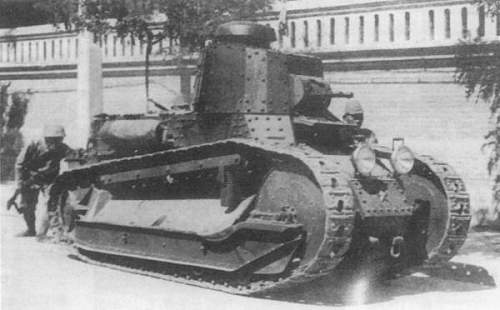 Fiat 3000 in First China Incident