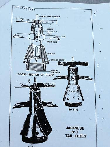 Japanese B-3 Tail Fuzes (restore?)