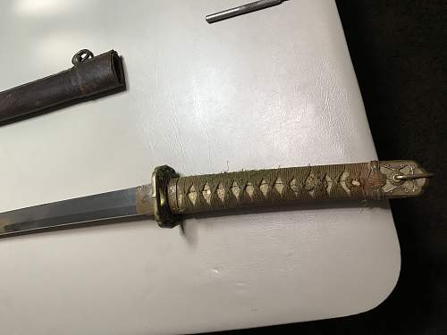 Just been offered this Japanese sword.