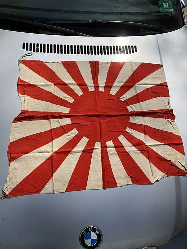 Japanese flag with Nittobo on it....