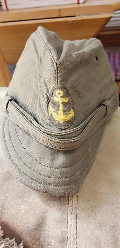 WWII Japanese Landing Forces Tropical Field Cap