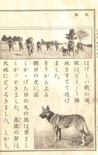 Japanese Army Dogs