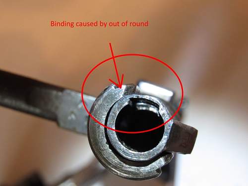 Out of Round Firing Pin Jinsen Type 99 last Ditch