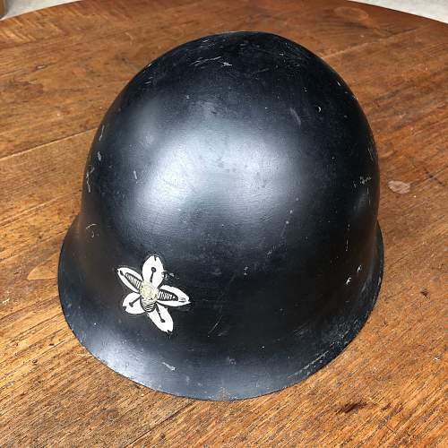 Two japanese helmets