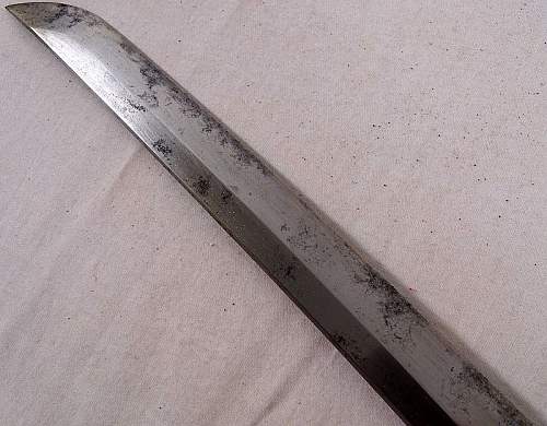 WWII Japanese Army Officers Sword