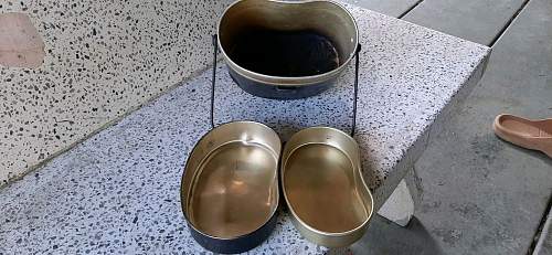 I got some japanese mess kit but need help identification