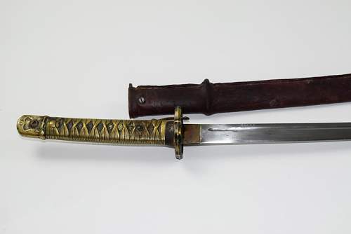 Original WWII Chinese Japanese copy sword?