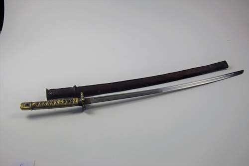 Original WWII Chinese Japanese copy sword?