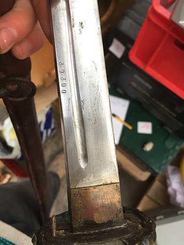 Original WWII Chinese Japanese copy sword?