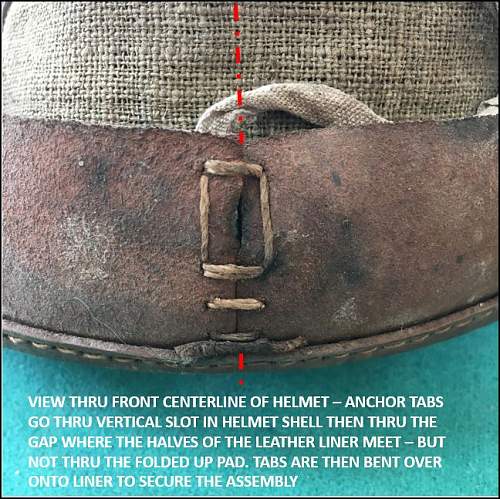 NLF leather Helmet Liner Marking - help with a translation please