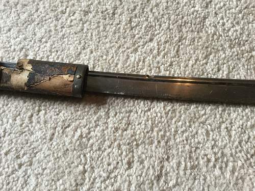 WW2 Japanese sword identification