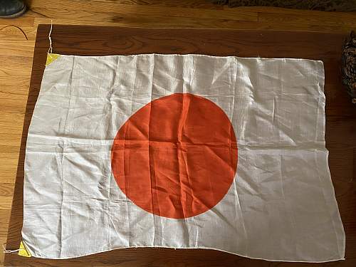 Japanese flag, authentic?