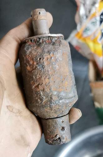 unknown ww2 japanese Grenade