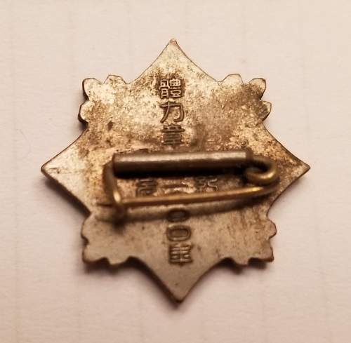 Japanese Badge Identification?