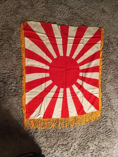 Japanese Ships Flag up for sale