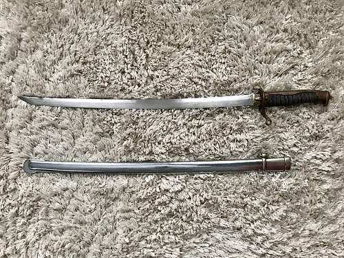 Japanese short sword