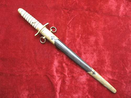 Help to authenticate Japanese Dirks Dagger